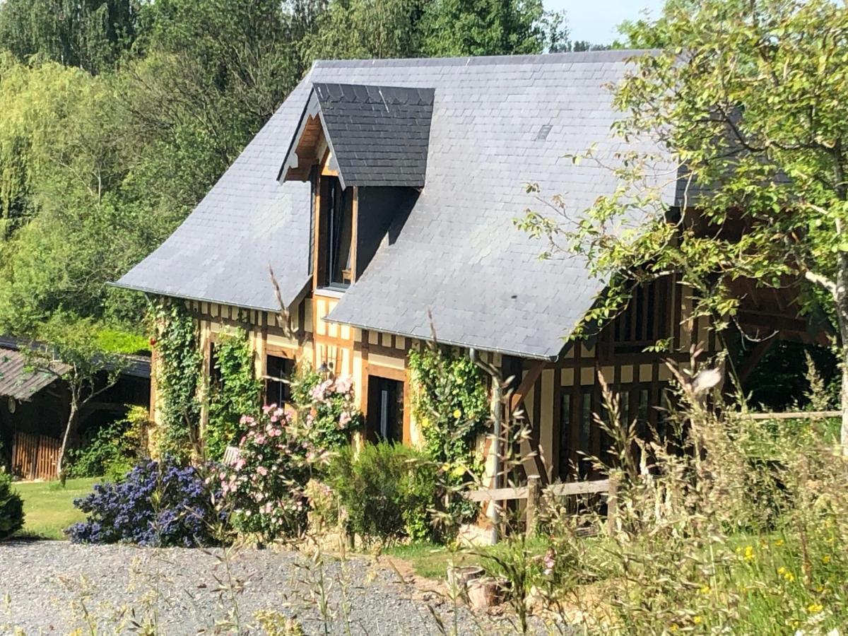 Вилла Le Petit Orchard Bonneville-la-Louvet Экстерьер фото